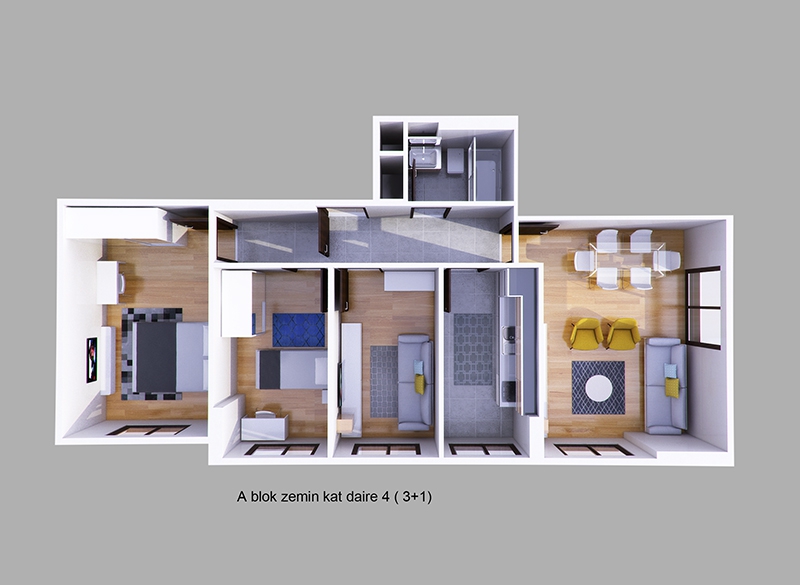 a-blok-zemin-kat-plani