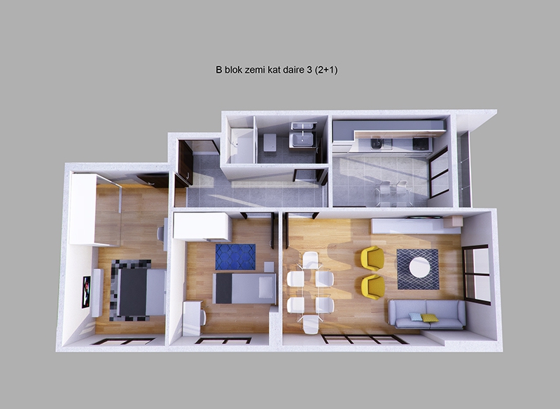b-blok-zemin-kat-plani